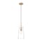 Z-Lite Kira Pendant, 1-Light, 6.5 In.W x 13 In.H, Modern Gold/Clear 7508P-MGLD - alternate 1